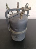 Oude fietslamp en mijnwerkerslamp jaren 1900, Antiek en Kunst, Ophalen of Verzenden