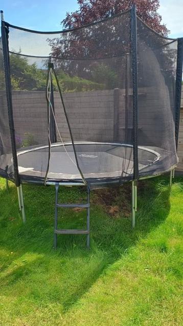Trampoline Salta 305 antraciet, Enlèvement, Utilisé