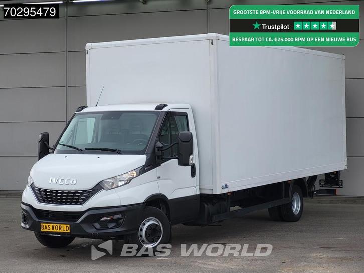 Iveco Daily 70C18 3.0L Automaat Laadklep 7tons 6meter Bakwag, Auto's, Bestelwagens en Lichte vracht, Bedrijf, Te koop, Airconditioning