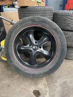 4 banden op velgen, Auto-onderdelen, Banden en Velgen, Gebruikt, Overige maten, 305 mm, Band(en)