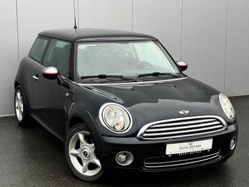 MINI Cooper One 1.4i • 09/2008 Essence • 123.000km •Garantie, Autos, Essai à domicile, Achat, Entreprise, Noir
