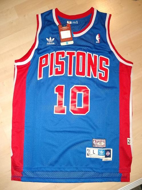 Detroit Pistons Retro Jersey Rodman maat: S, Sports & Fitness, Basket, Neuf, Vêtements, Envoi