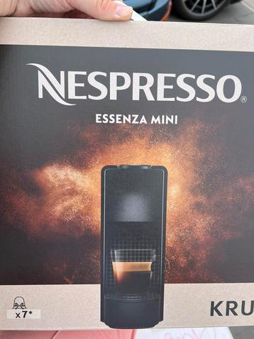 NIEUW - Nespresso Essenza Mini Zwart beschikbaar voor biedingen