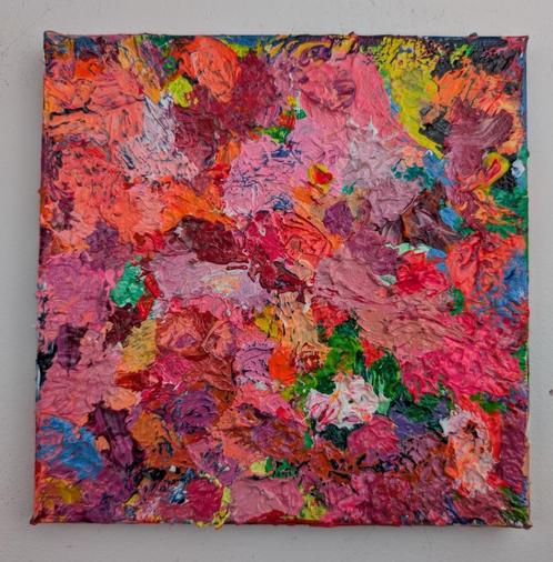 Playful (N1), Antiek en Kunst, Kunst | Schilderijen | Abstract, Ophalen of Verzenden