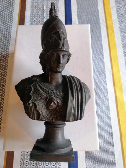 Buste de Minerva ( Athena ) Antique, Antiquités & Art, Art | Autres Art, Enlèvement ou Envoi