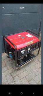 Generator, YAMAHA-generator van 5,5 KVA, Doe-het-zelf en Bouw, Aggregaten, Zo goed als nieuw, Benzine