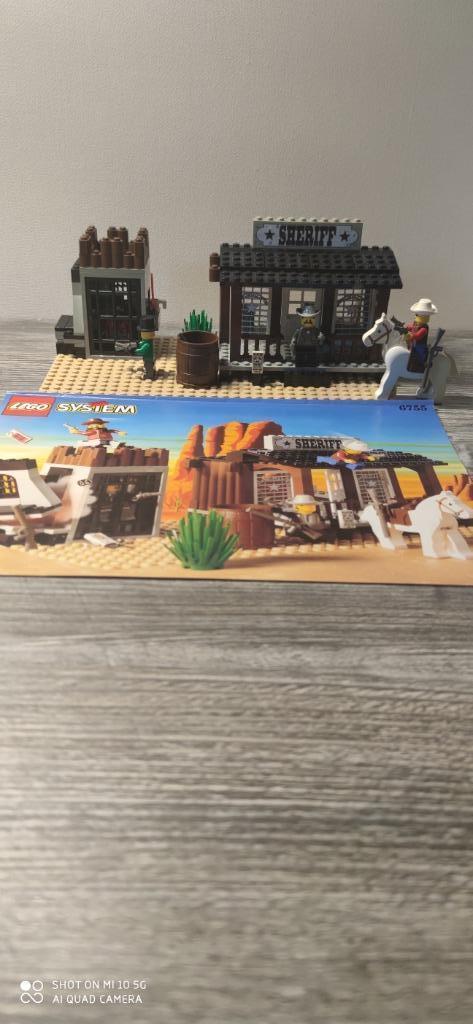 Lego set 6755 : Sheriff's lock-up, Kinderen en Baby's, Speelgoed | Duplo en Lego, Gebruikt, Lego, Complete set, Ophalen of Verzenden