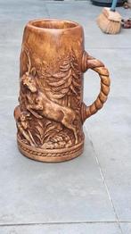 Houten bierpul, Antiek en Kunst, Ophalen of Verzenden