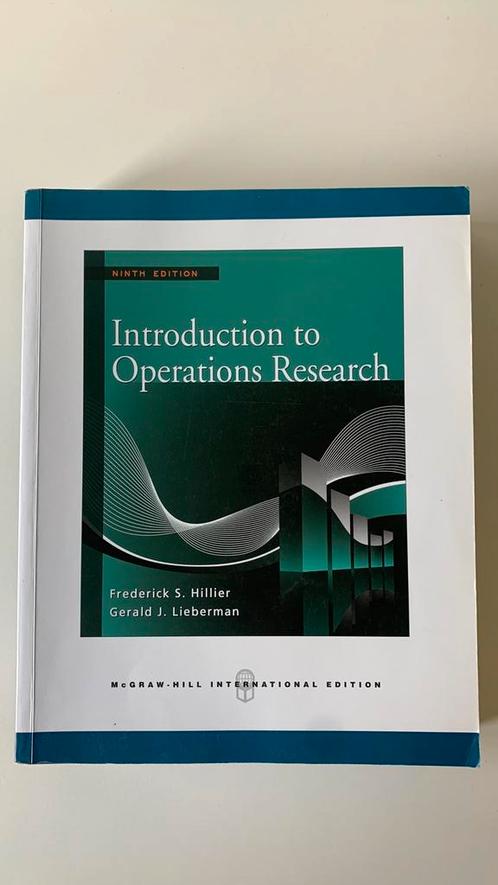 Introduction to Operations Research, Boeken, Economie, Management en Marketing, Zo goed als nieuw, Ophalen of Verzenden