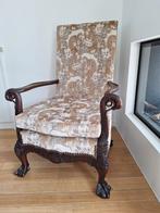 antieke stoel met stoffen bekleding, Antiek en Kunst, Antiek | Meubels | Stoelen en Sofa's, Ophalen
