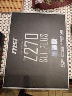 MSI SLI Z270 PLUS + CPU + RAM, Computers en Software, Moederborden, DDR4, Nieuw, Ophalen of Verzenden, ATX