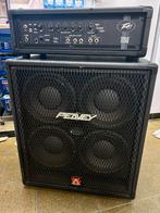 Basversterker Peavey max 450 + 410 TVX cabinet (4ohm), Muziek en Instrumenten, Versterkers | Bas en Gitaar, Ophalen, Gebruikt