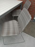 Stoelen wicker beige 6 stuks, Tuin en Terras, Ophalen, Zo goed als nieuw, Wicker
