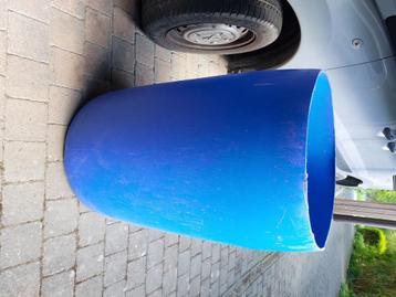 Blauwe laten 100 l, Tuin en Terras, Regentonnen, 75 tot 150 liter, Ophalen, Zo goed als nieuw, Kunststof