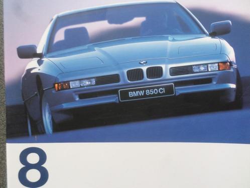 Brochure BMW 840Ci & 850Ci 02/1997 - FRANÇAIS, Livres, Autos | Brochures & Magazines, BMW, Enlèvement ou Envoi