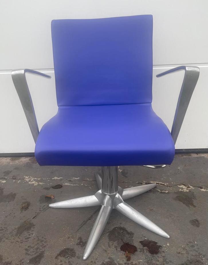 Hip kappersstoeltje, Maison & Meubles, Chaises de bureau, Comme neuf, Violet, Enlèvement