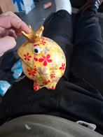 Kikker Freddy Spaarpot Pomme Pidou, Verzamelen, Ophalen, Zo goed als nieuw, Steen, Aardewerk of Keramiek, Dier