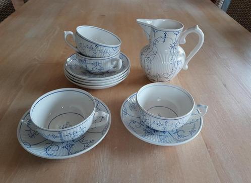 antiek koffieservies Boch Copenhague, Antiek en Kunst, Antiek | Servies compleet, Ophalen