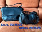 Handtassen Liu Jo en Nathan, Handtassen en Accessoires, Tassen | Schoudertassen, Overige merken, Zwart, Ophalen of Verzenden, Zo goed als nieuw