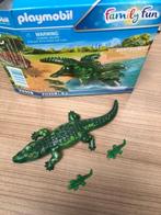 Playmobil 70358 Alligator met baby’s, Comme neuf, Ensemble complet, Enlèvement ou Envoi