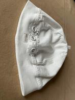 Witte babymuts, maat 2, merk Strass, 6 maanden, Kinderen en Baby's, Babykleding | Petten en Hoeden, Ophalen of Verzenden, Zo goed als nieuw