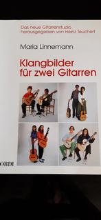 Klangbilder für zwei gitarren Maria Linneman, Muziek en Instrumenten, Ophalen, Zo goed als nieuw, Gitaar