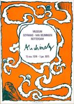 ALECHINSKY Poste/affiche lithographique 1974, Enlèvement ou Envoi