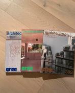 Architectuur magazines Cree 388 - 389 - 390, Ophalen of Verzenden