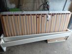 Lit + sommier + matelas + coussin, Maison & Meubles, Chambre à coucher | Matelas & Sommiers, Enlèvement, Comme neuf, Sommier