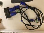 CKL 2 Port USB2 KVM Switch, Computers en Software, Ophalen of Verzenden, Zo goed als nieuw