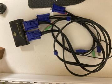 CKL 2 Port USB2 KVM Switch beschikbaar voor biedingen