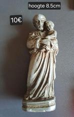 vuistbeeldje Heilige Jozef en Jezus, Antiek en Kunst, Ophalen of Verzenden