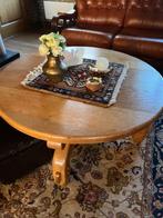 Eiken salontafel 1m, Ophalen, Gebruikt, 50 tot 75 cm, Klassiek