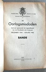 WO II Oorlogsmisdaden bij tegenoffensief von Rundstedt., Enlèvement ou Envoi, Deuxième Guerre mondiale, Utilisé
