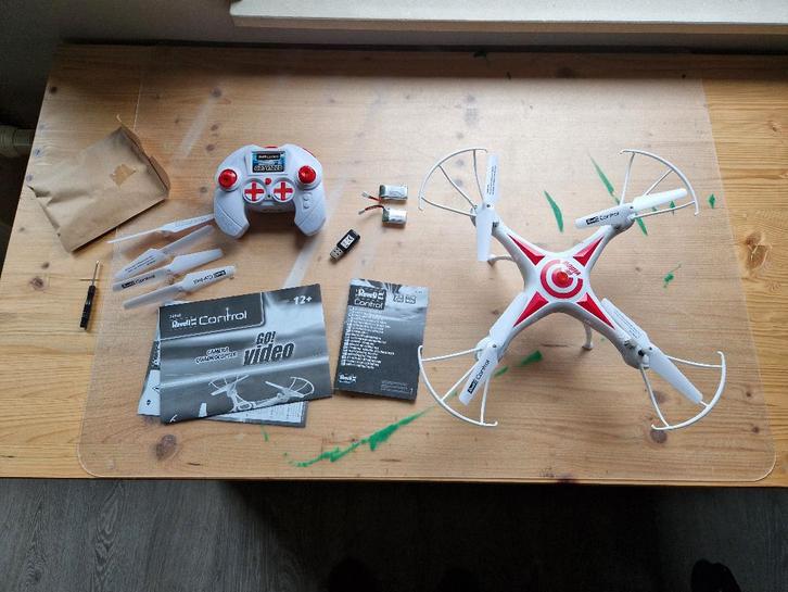 Drone Revell Go ! vidéo, Audio, Tv en Foto, Drones, Gebruikt, Speelgoeddrone, Basiskwaliteit, Overige merken, Minder dan 250 gram