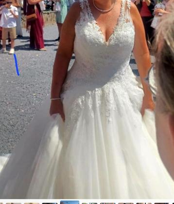 Robe de mariee, Enlèvement, Comme neuf, Blanc, Robe de mariée
