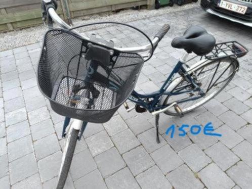 Fiets 28 inch vorkvering150€, Fietsen en Brommers, Fietsen | Dames | Sportfietsen en Toerfietsen, Zo goed als nieuw, 28 inch, Ophalen
