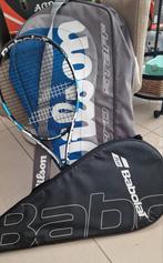 Dubbele tennishoes Wilson. Racket en hoes babolat, Sport en Fitness, Ophalen, Zo goed als nieuw, Racket, Wilson