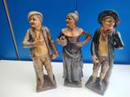 Volkse beelden in gips , hoogte 40 cm, Antiek en Kunst, Kunst | Beelden en Houtsnijwerken, Ophalen