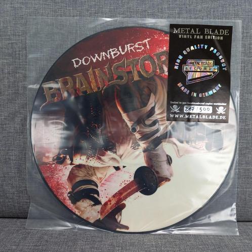 BRAINSTORM - Downburst (picture LP) - Germany (2008), Cd's en Dvd's, Vinyl | Hardrock en Metal, Gebruikt, Ophalen of Verzenden