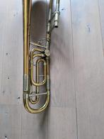 Elkhart Bach 42 G trombone, Muziek en Instrumenten, Ophalen of Verzenden, Gebruikt, Tenor, Met koffer