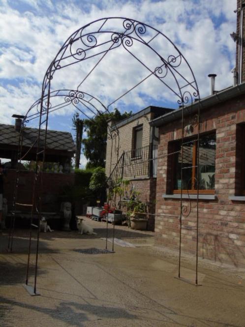 tuintunnel, smeedijzer, massieve bar, boog of boog, Tuin en Terras, Tuinmeubel-accessoires, Nieuw, Ophalen