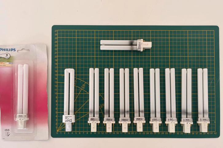 11x G23 lamp (Philips PL-S 9w), Huis en Inrichting, Lampen | Losse lampen, Zo goed als nieuw, Ophalen