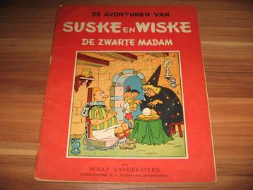 Suske en Wiske nr 6: De zwarte madam 1 DRUK beschikbaar voor biedingen