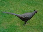statue d un faisant en bronze taille naturel , superbe !!, Animal, Autres matériaux, Enlèvement ou Envoi, Neuf