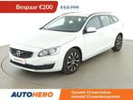 Volvo V60 2.0 D2 Linje Svart (bj 2018), Auto's, Voorwielaandrijving, Gebruikt, Zwart, Leder