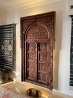 Gesneden Aziatische deur - Wanddecoratie/retrolicht, Antiek en Kunst, Ophalen