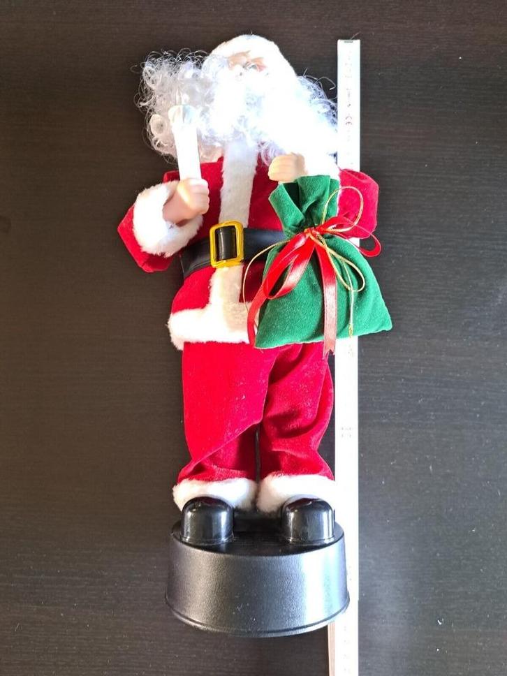 décoration Père Noël musique / manque le cache pile, Divers, Noël, Enlèvement ou Envoi