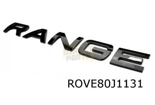 Emblemen tekst voor Range Rover Evoque ''Range" + "Rover'' O, Auto-onderdelen, Carrosserie, Land Rover, Nieuw, Verzenden