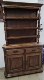 Eiken kast, Ophalen, Gebruikt, Eikenhout, Met deur(en)